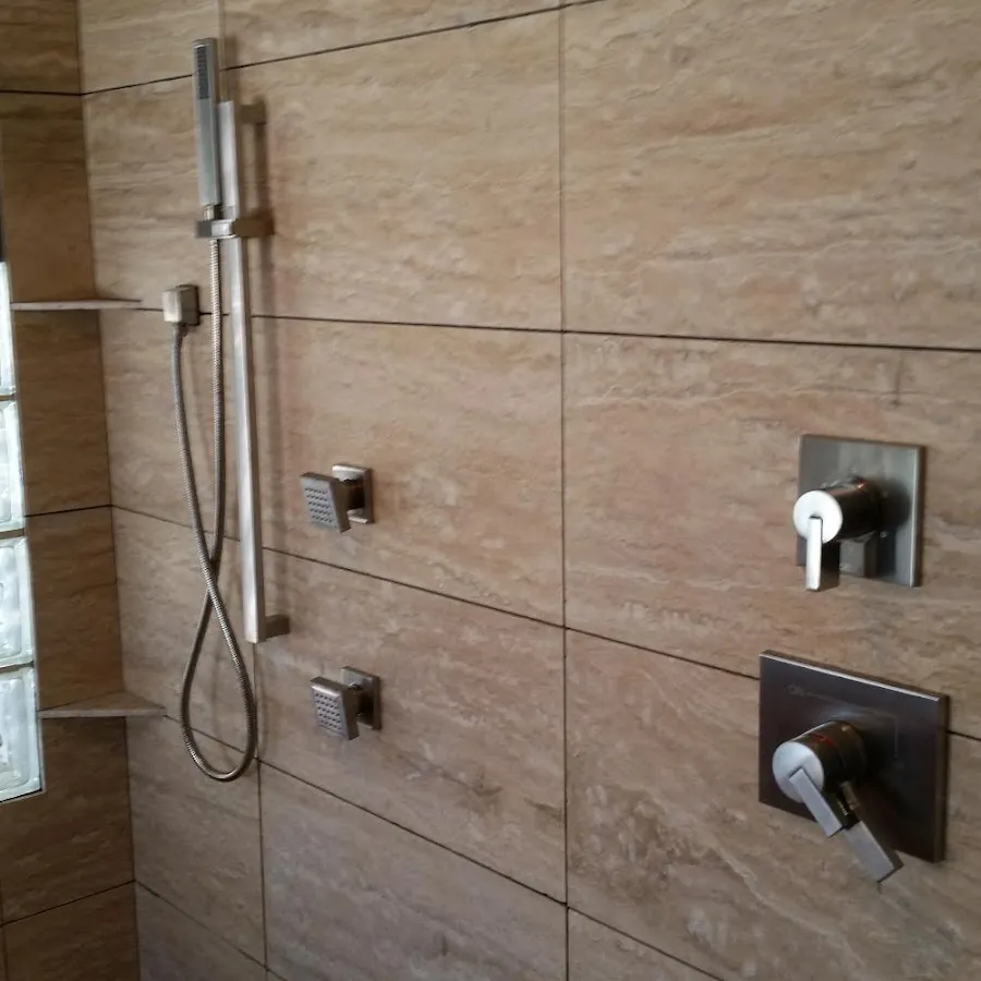 Shower fixture installation for Water Heater Replacement in West Chester